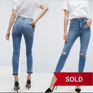 SOLD Farleigh High Waist Slim Mom Jeans | ASOS